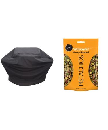 Char Broil Performance Grill Cover, 5+ Burner: Extra Large & Wonderful Pistachios, No Shells, Honey Roasted, 5.5 Ounce Resealable Pouch 5+ Burner (Extra Large) Cover + Pistachios