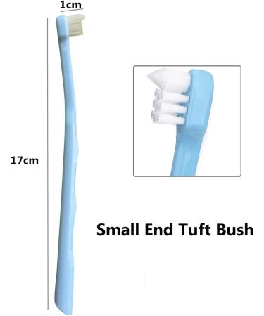 4-Piece Tuft Toothbrush Set - Jaw-Friendly Compact Interdental Brushes for Braces & Dental Implants | Style A - Buy Online on GoSupps.com