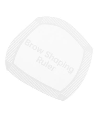 Homoyoyo Pochoir Sourcils R utilisable en Plastique Outil de Stylisme Pr cis pour Maquillage Guide Forme des Sourcils Adaptable Accessoire Compact pour Retouche Rapide et Usage Voyage