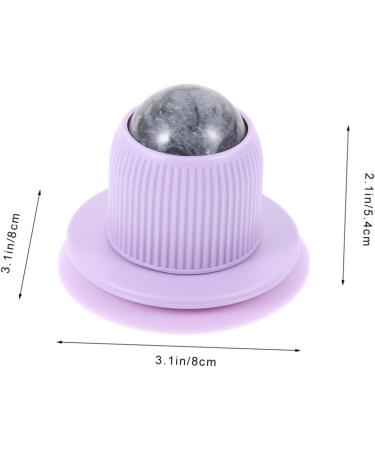 Healeved Rollerball Massager | Body Relaxation & Lymph Massage Device | Suction Cup Muscle Relief & Jade Pebble Gel Massage Ball - Buy Online on GoSupps.com