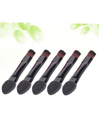 OHPHCALL 50pcs Eyebrow Brush Black Suit Makeup Eye Shadow Applicator Eye Shadow Brush Cosmetic Brush Mix Miss - Buy Online on GoSupps.com