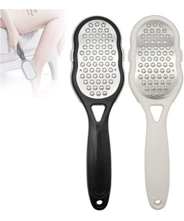 Stainless Steel Pedicure Foot File Knife - Foot Care Tool for Smooth Feet (Black) - Buy Online on GoSupps.com