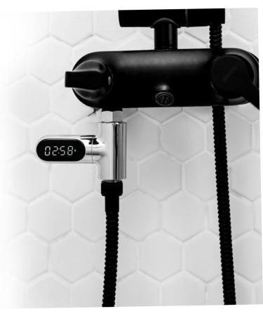 Digital Shower Thermometer 5 85 C - 360 Rotating LED Water Meter for Elderly & Children | Accurate Thermosensor - Buy Online on GoSupps.com