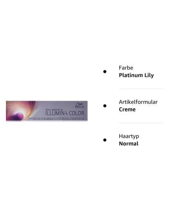 Wella Illumina Color Opal Essence Platinum Lily & Silver Mauve 120ml Premium Hair Color for International Shipping - Buy Online on GoSupps.com