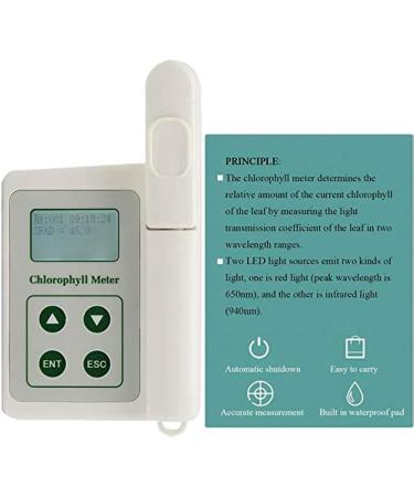 TYS-A Portable Chlorophyll Meter Handheld Chlorophyll Analyzer Chlorophyll Tester Chlorophyll 0.0-99.9SPAD Measuring area 2mm*3mm for Testing Plant Chlorophyll Hand-held Chlorophyll Analyzer - Buy Online on GoSupps.com