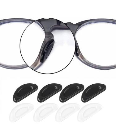 Timripri 16 Pairs Anti-Slip Silicone Glasses Holders - Elastic Ear Pads & Hooks for Reading Glasses & Sunglasses (Black & White) - Buy Online on GoSupps.com