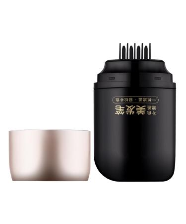 Stick Colorant pour Cheveux avec Peigne | Tenue Longue Dur e et Anti-transpiration | Stick de camouflage capillaire Pour Femmes et Hommes Maison Bureau Voyage Quotidien Marron noir