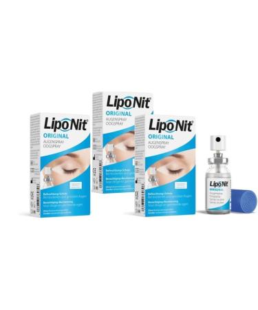 LipoNit Lipo Nit Eye Spray for improved lubrication of the eyes 10 ml 3x