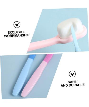 Minkissy 2-Pack Soft Toothbrushes for Gentle Gum Care - Ultra Soft Bristles for Sensitive Teeth & Oral Hygiene - Buy Online on GoSupps.com