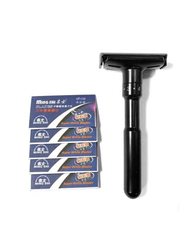 Seasaww Portable Safety Razor Reusable Manual Beard Tool for Fathers | Eco-Friendly Grooming - Buy Online on GoSupps.com