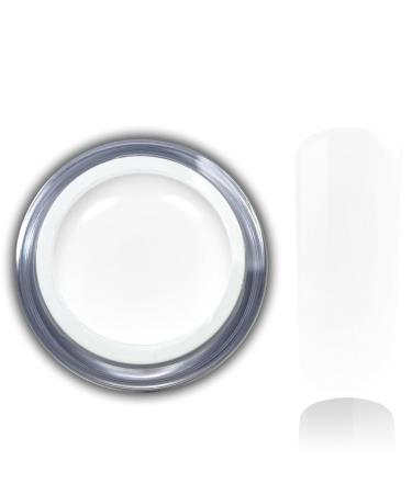 5ml Glossy Color Gel Snowwhite White without Sweat Layer UV Led Nail Gel Colorgel RM Beautynails 1x5ml (1 Pack)