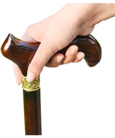 Crutch Solid Wood Cane Wooden Slip Stick Walking Aid for The Elderly with Gifts Wooden Walking Stick crutch-11.19 WoodenCanes for Men and Women It's so Kind of You Safehappy - Buy Online on GoSupps.com