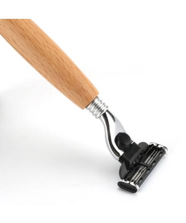 Buy Wooden Handle Security Razor Premium Quality & International Shipping - Buy Online on GoSupps.com