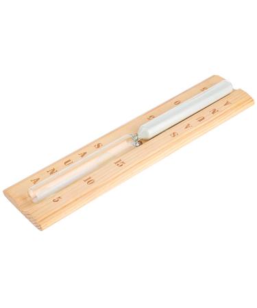 Gloglow sauna equipment sauna-timing thermometer and timer timer hourglass wood sauna accessories countdown clock accessories for sauna spa room wooden sauna clock 15 minutes sand