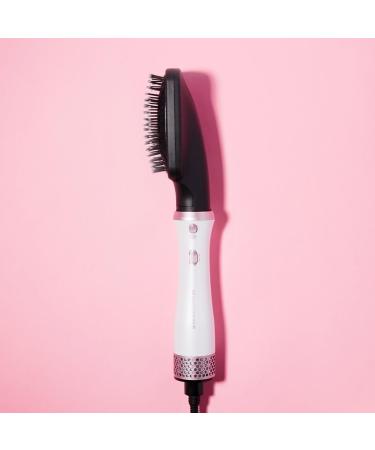 Revolution Haircare London Mega Blow Out Hot Air Brush Set - Fast Drying 6-in-1 Styling Tool, White & Rose Gold - Ideal for All Hair Types - Buy Online on GoSupps.com