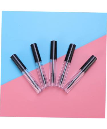  Healvian Healvian 5 Pieces Empty Eyelash Tube Eyelash Cream Castor Oil Eyelash Serum Bottle Eyelash Serum Empty Eyelash Serum Tube Container for Mascara Tubes Empty Mascara Tube Black - Buy Online on GoSupps.com