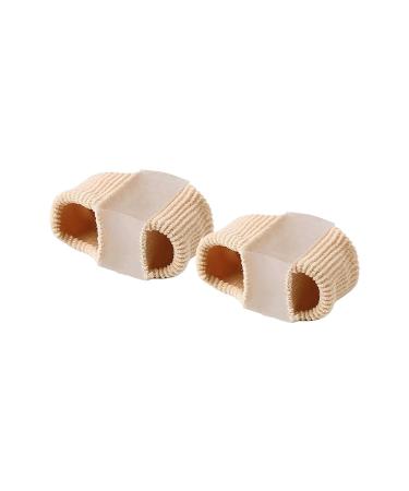 Wicking Toe Spacers Separators with Gel - Bunion Corrector for Pain Relief & Overlapping Toes - Breathable Fabric with Double Loops - One Size Fits Most - Buy Online on GoSupps.com