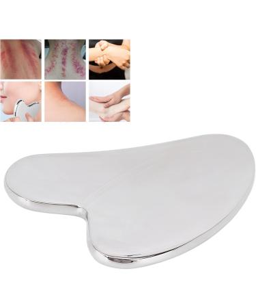 Verdant Touch Stainless Steel Gua Sha Board | Facial Tool for Lifting Tightening & Massage | Multifunctional Skincare - Buy Online on GoSupps.com