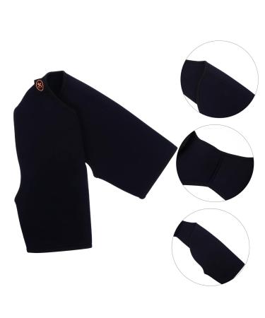 NOLITOY Warm Shoulder Strap Protector - Rotator Cuff Brace & Shoulder Support - Black Stabilizer for Injury Relief & Comfort - Buy Online on GoSupps.com