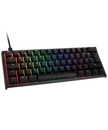 Ducky ONE 2 Mini Gaming Tastatur MX-Brown RGB-LED schwarz German Layout