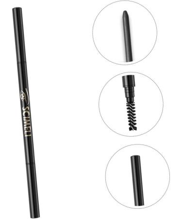 Balacoo 2pcs 2 1 Eyebrow Makeup Tools Mechanical Pencil Eyebrow Pencils Double-headed Eyebrow Pencil Key Set 1 count (Pack of 1) Dark Brownx2pcs - Buy Online on GoSupps.com