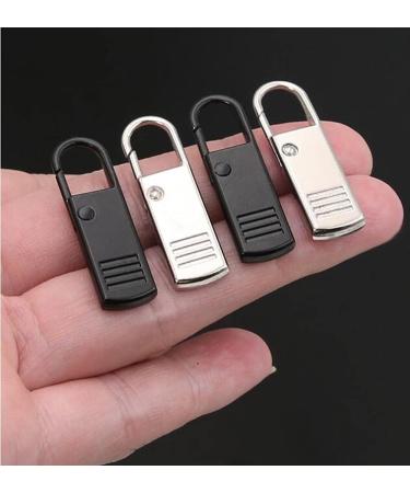 10pcs Metal Zipper Pull Tabs - Durable Zipper Tags for Bags Clothes Coats Jackets & Backpacks | International Shipping - Buy Online on GoSupps.com