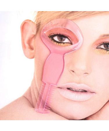 10pcs Eyelash Makeup Tool Set - ABS Mascara Guards & Comb for Perfect Lashes - Random Colors - Buy Online on GoSupps.com