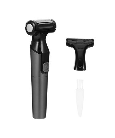 G n rique Rasoir lectrique Corps et Visage pour Femmes Tondeuse 2-en-1 sans tanche 3 Lames Int gr es Couleur Noire pilateur lectrique Polyvalent pour pilation Compl te et Soins
