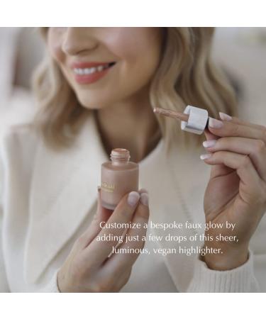 EpiLynx Liquid Highlighter Drops with Mica for Contouring - Vegan, Allergen-Free, Sunkissed Love 30mL - Buy Online on GoSupps.com