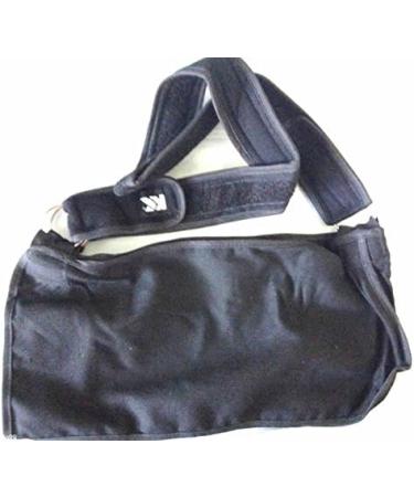 Orthopedic Arm Sling with Pad - Shoulder Immobilizer Black Size M | Durable & Comfortable Fabric for Premium Support - Buy Online on GoSupps.com