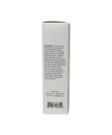 Niacinamide Serum - Minimizes Appearance of Pores Balances Sebum Without Drying Skin and Strengthens Moisture Barrier with Salicylic Acid and Hyaluronic Acid For Face - 1 oz by Georgette Klinger - Buy Online on GoSupps.com