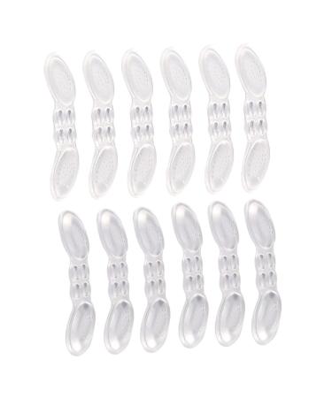 FOMIYES 6 Pairs Butterfly Follower Anti- Stick Pad for Shoes Heel Grips Heel Cushion Non- Heel Sticker Feet Cushions for Shoes Women Wear Resistant Shoe Heel Patch Gel Sticker Soft