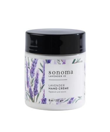 Sonoma Lavender Luxury Lavender Hand Cr me  Deep Moisturizing Hand Cream for Dry Hands and Skin  Replenishing Hand Treatment  8 oz