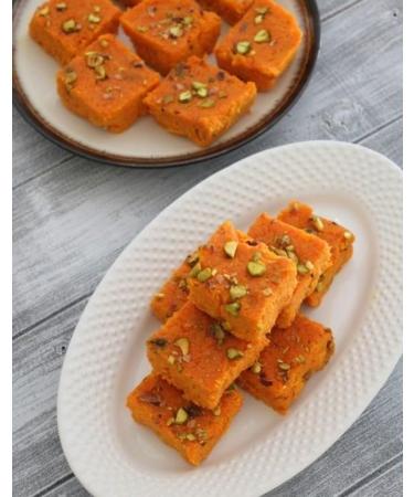 Festival Special Premium (Gajar Kalakand 800g) Delicious Indian Traditional Sweets To Sweeten Up Your Celebration Best Gift For All Occasions Marriage Diwali Holi Sold By Kidzbuzz - Buy Online on GoSupps.com