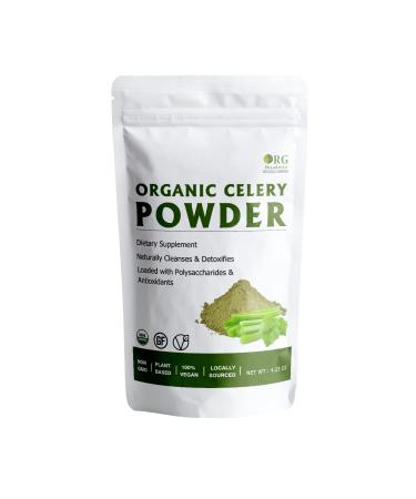 Orgnisulmte Organic Celery Powder,100% Natural Freeze-dried Celery Juice Powder for Curing 4.23 Oz
