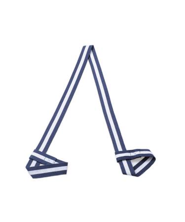 PlayCool Durable Yoga Mat Harness Strap Sling Yoga Mat Carrying Strap - Blue/White2