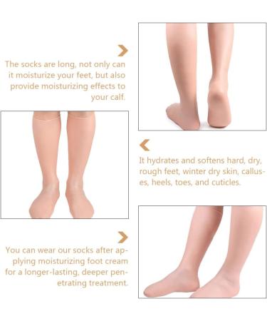 Buy Lurrose Moisturizing Gel Socks for Cracked Feet - Hydrating Peeling Socks for Soft Heels - International Shipping - Buy Online on GoSupps.com