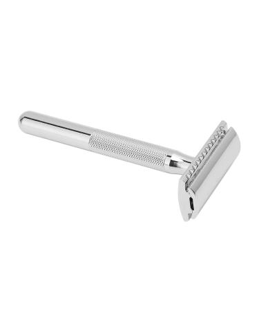Qyebavge Safety Razor - Long Handle Zinc Alloy Manual Shaver | Reusable Double Edge for Men - Buy Internationally - Buy Online on GoSupps.com