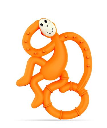 Matchstick Monkey Antimicrobial Silicone Teether Easy To Grip BPA Free 3 Months Old+ 10 cm Orange Mini Monkey Orange Monkey 3 Months Old+ 1 Mini Monkey Teether - Buy Online on GoSupps.com