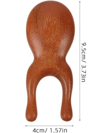 Minkissy Gua Sha Massage Device - Chinese Wood Scraping Tool for Face Eyes Neck & Body Muscle Relaxation - Buy Online on GoSupps.com
