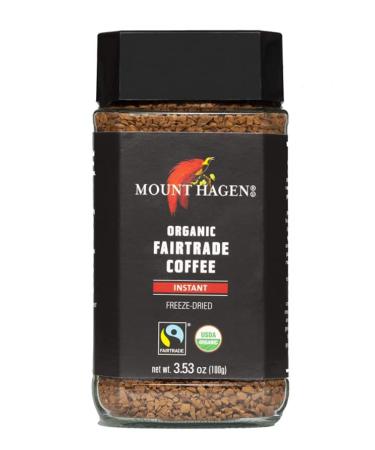 Mount Hagen Organic Fairtrade Coffee Instant 3.53 oz (100 g)