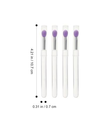 40 Pcs Silicone Lip Brush Set - Lip Mask & Eyeshadow Applicator - Assorted Colors for Perfect Makeup - Buy Online on GoSupps.com