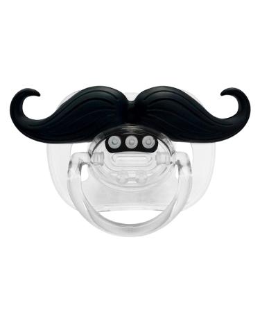 Funny Silicone Baby Pacifier with Beard & Mustache | Food-Grade Safe & Sustainable | Ideal for Babies & Toddlers - Buy Online on GoSupps.com