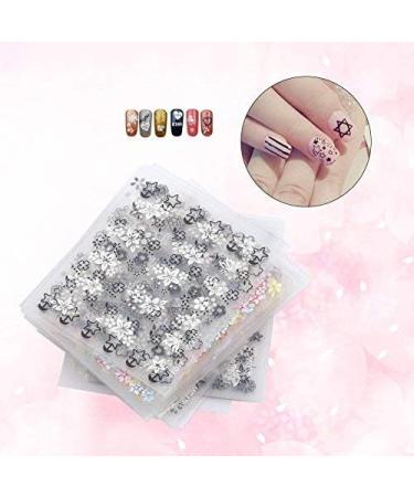 50 Sheets Nail Stickers 3D Flower Nail Art Stickers Decals Decal DIY Decoration Tools - Buy Online on GoSupps.com