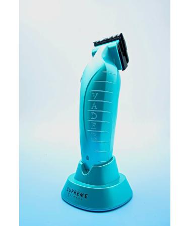 Supreme Trimmer Vader Clipper STC5098 | 7500 RPM Hair Trimmer with DLC Taper Blade | 210 Min Run Time | Professional Barber Clipper | Light Blue - Buy Online on GoSupps.com