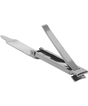 Stainless Steel Nail Clipper Portable Textured File Folding Nail Clipper for Travel - Buy Online on GoSupps.com