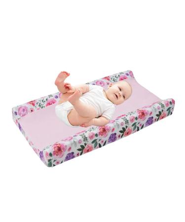 Baby Changing Pad Cover Super Soft Stretch Fabric Infant Changing Pad Cover for Baby Boy and Girl 16 * 32 Inch Type 2