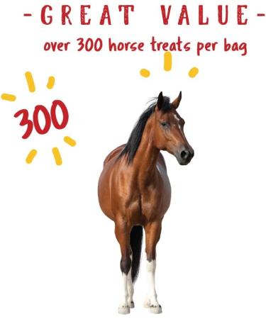Manna Pro Apple Flavored Horse Treats - Bite-Sized, 4 lbs | Premium Equine Snacks - Buy Online on GoSupps.com