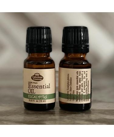 Fabulous Frannie Eucalyptus Essential Oil 10ml - 100% Pure & Undiluted for Aromatherapy | International Shipping - Buy Online on GoSupps.com