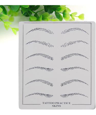 Angoily 6 Pcs Eyebrow Practice Skin Eyebrow Microblading Eye Brow Practice Skin Eyebrow Training Skin Set - Buy Online on GoSupps.com